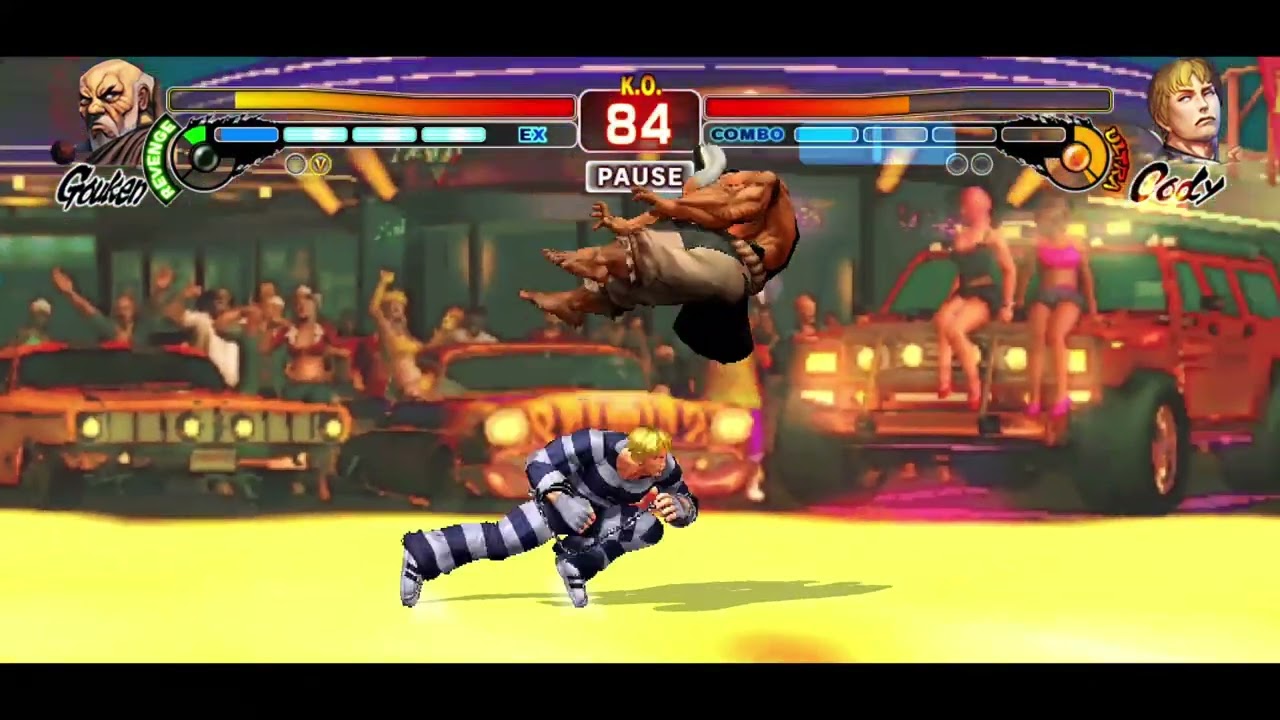 It's a close one! - Cody vs Gouken - SF4 online battle #80