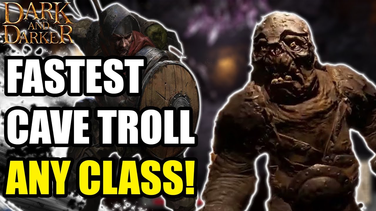 The Fastest Cave Troll Method For ANY Class | Dark and Darker | Circle Right