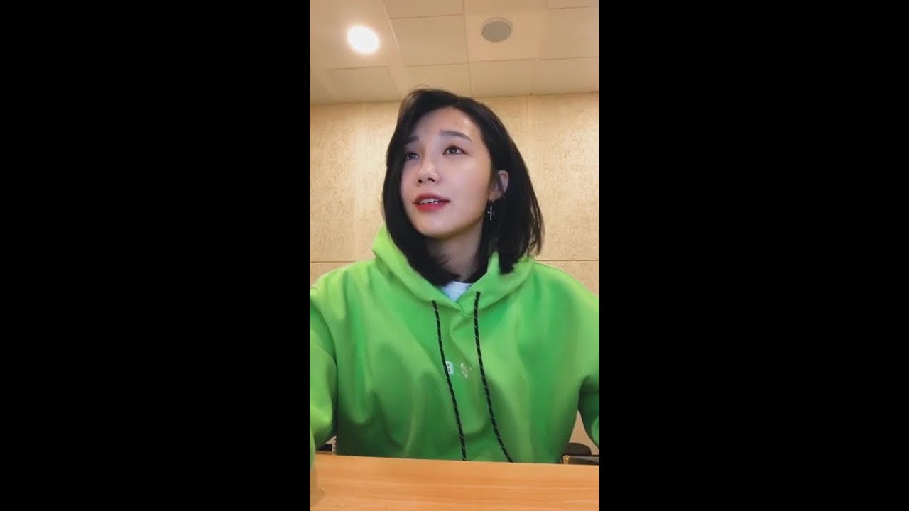 190330 인스타 라이브 정은지 - 'Rain', 'Why' (원곡: 태연)