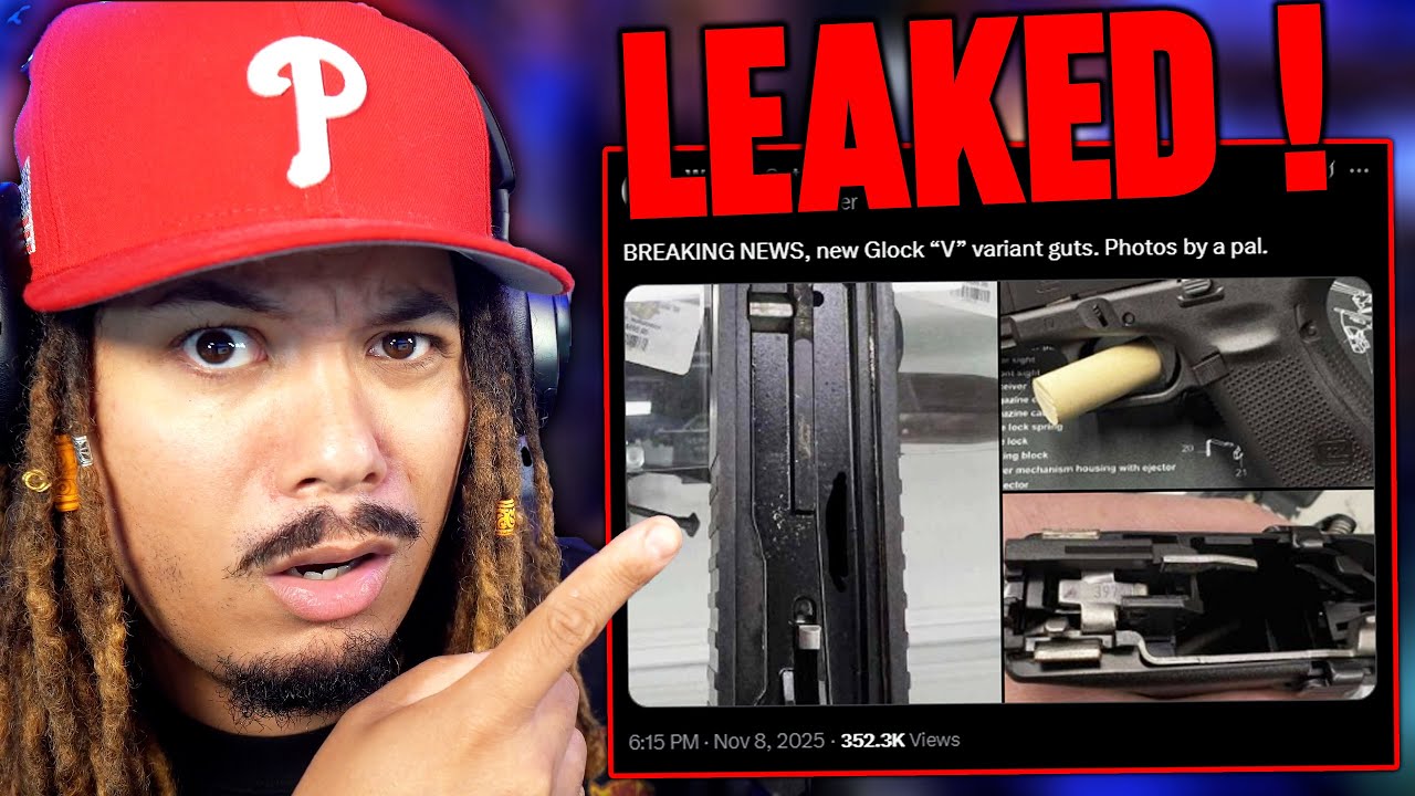 Утечка информации о Glock V-Series! Первый взгляд на новое поколение Glock