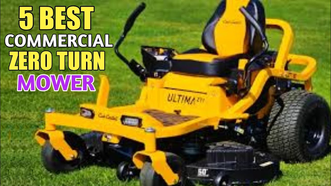 Best Commercial Zero Turn Mower 2025 - The Only 5 You Should Consider