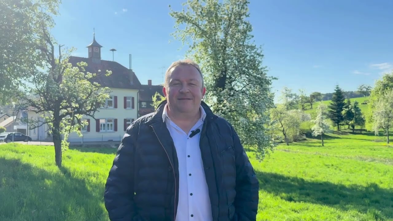 Talheim-Uttenhofen, Vorstellung des Ortsteils durch Ortsvorsteher Robert Mick
