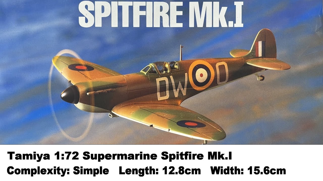 Tamiya 1:72 Supermarine Spitfire Mk.I Kit Review
