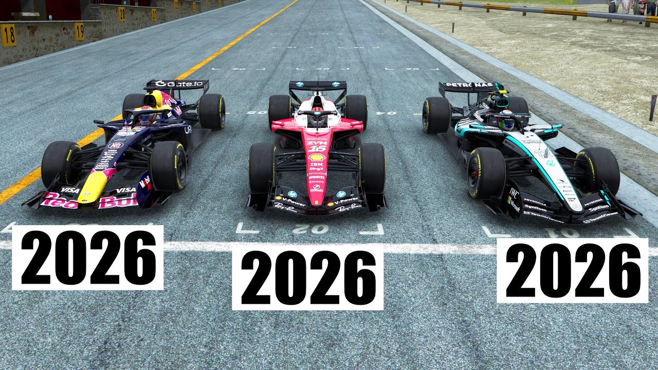 Ferrari F1 2026 vs Red Bull F1 2026 vs Mercedes F1 2026 - Monza GP