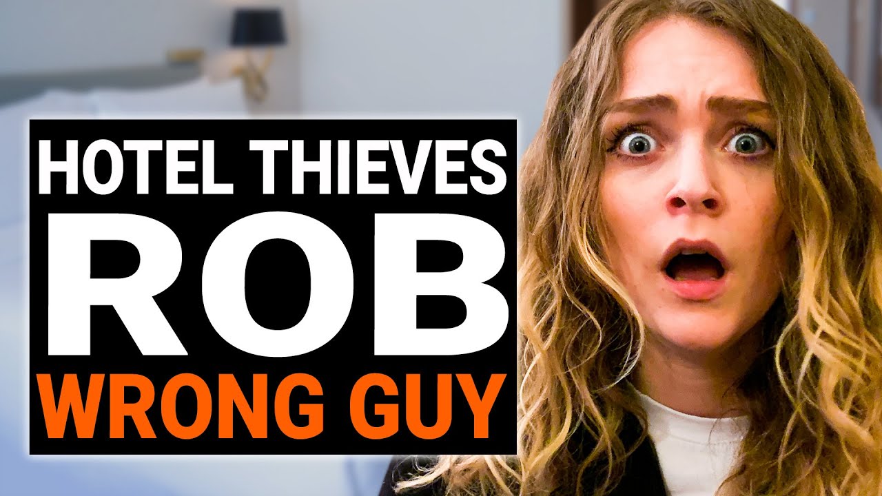 HOTEL THIEVES ROB WRONG GUY | @DramatizeMe