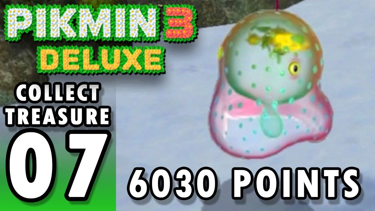 Pikmin 3 Deluxe - Collect Treasure 7 - Silver Lake Remix (Platinum Medal/6030)