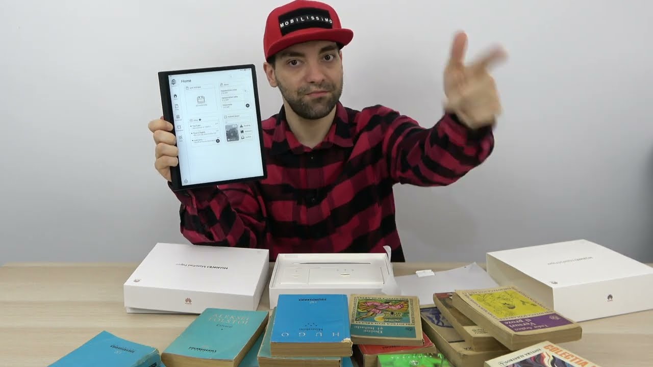 Nu uitaţi să mai citiţi! Huawei MatePad Paper Unboxing + Prezentare (Tableta E-Ink)