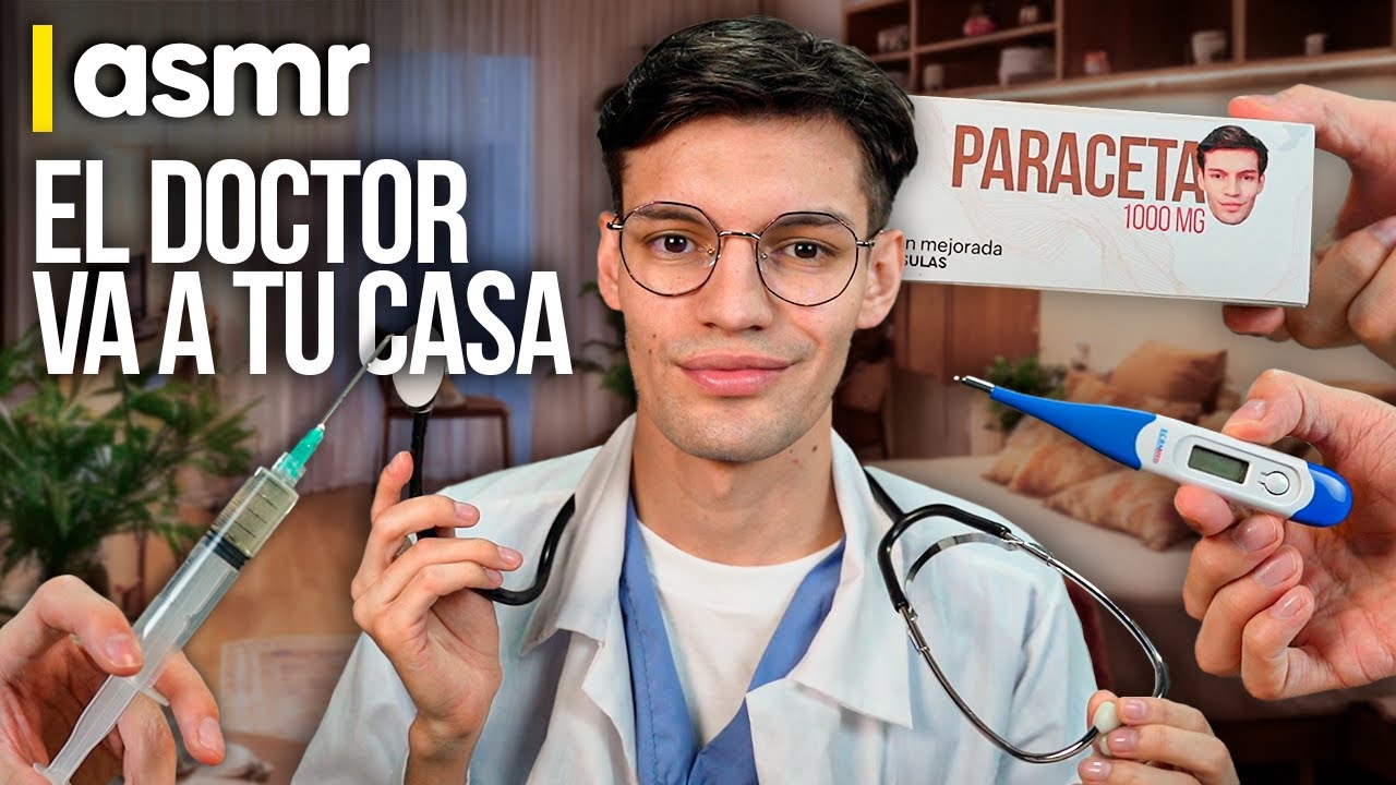 ASMR español chequeo medico roleplay para dormir