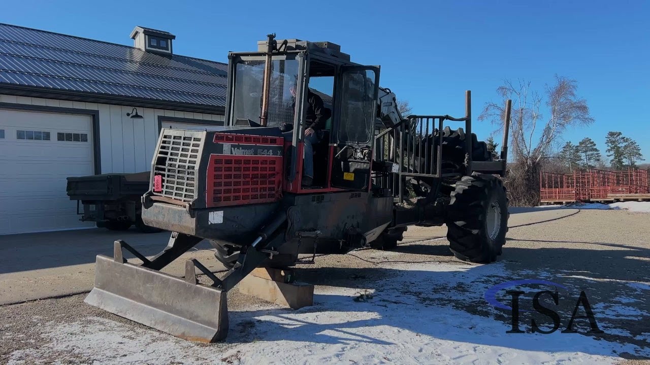 1695 - Valmet 544 Forwarder will be sold at auction!