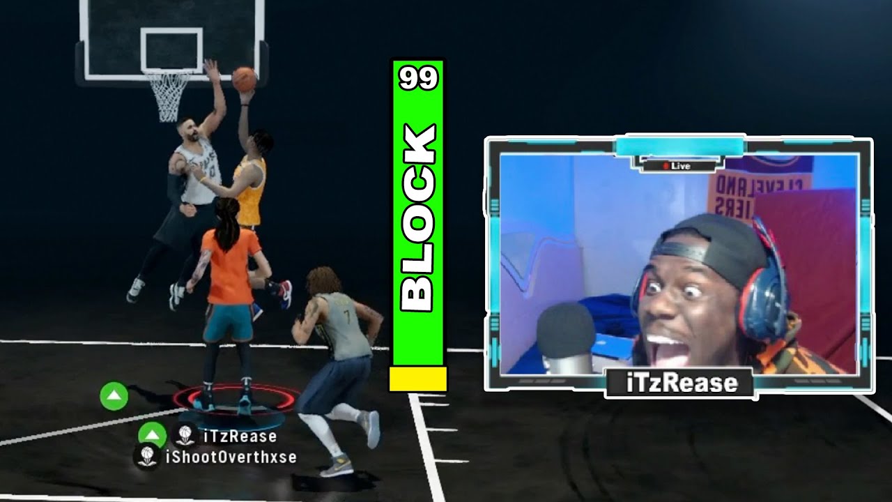 POWER OF 99 DEFENSE!! BLOCKING EVERY SHOT NBA LIVE 19 (PS5)