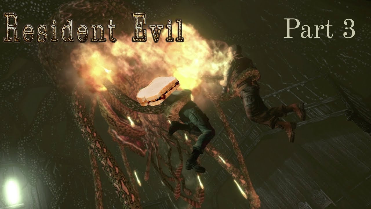 Jill Sandwich vs Plant 42 - Resident Evil 1