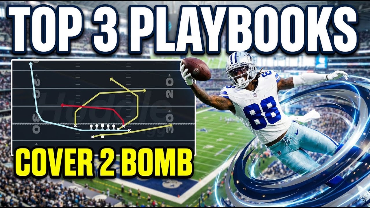 The UPDATED Best Offensive Playbooks in Madden 26! 🔥 (USE THESE 3)