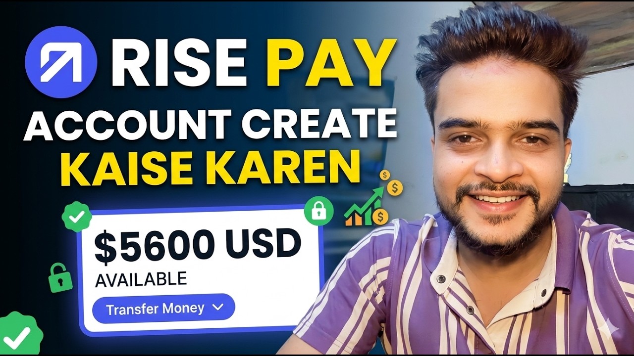 How to create account on Rise Pay | Propfirm Payout Process | Step by step tutorial | Bank withdrawl