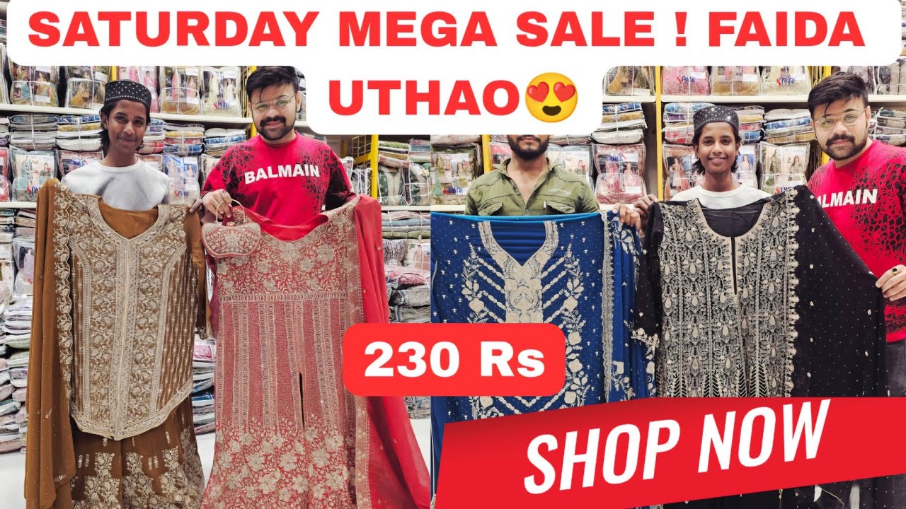Cheapest Ladies Suits in [Hyderabad/Dewan Devdi] | Mega Saturday Sale 230 Rs Only!