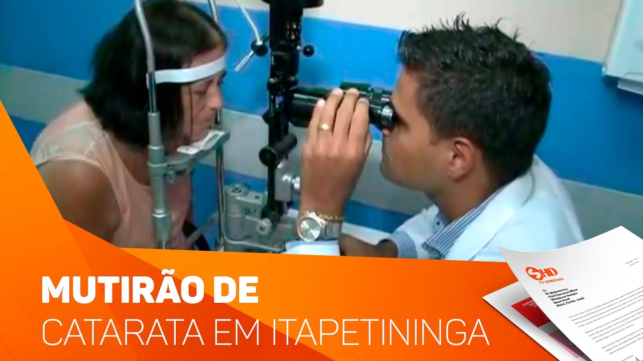 Mutirão da catarata em Itapetininga - TV SOROCABA/SBT