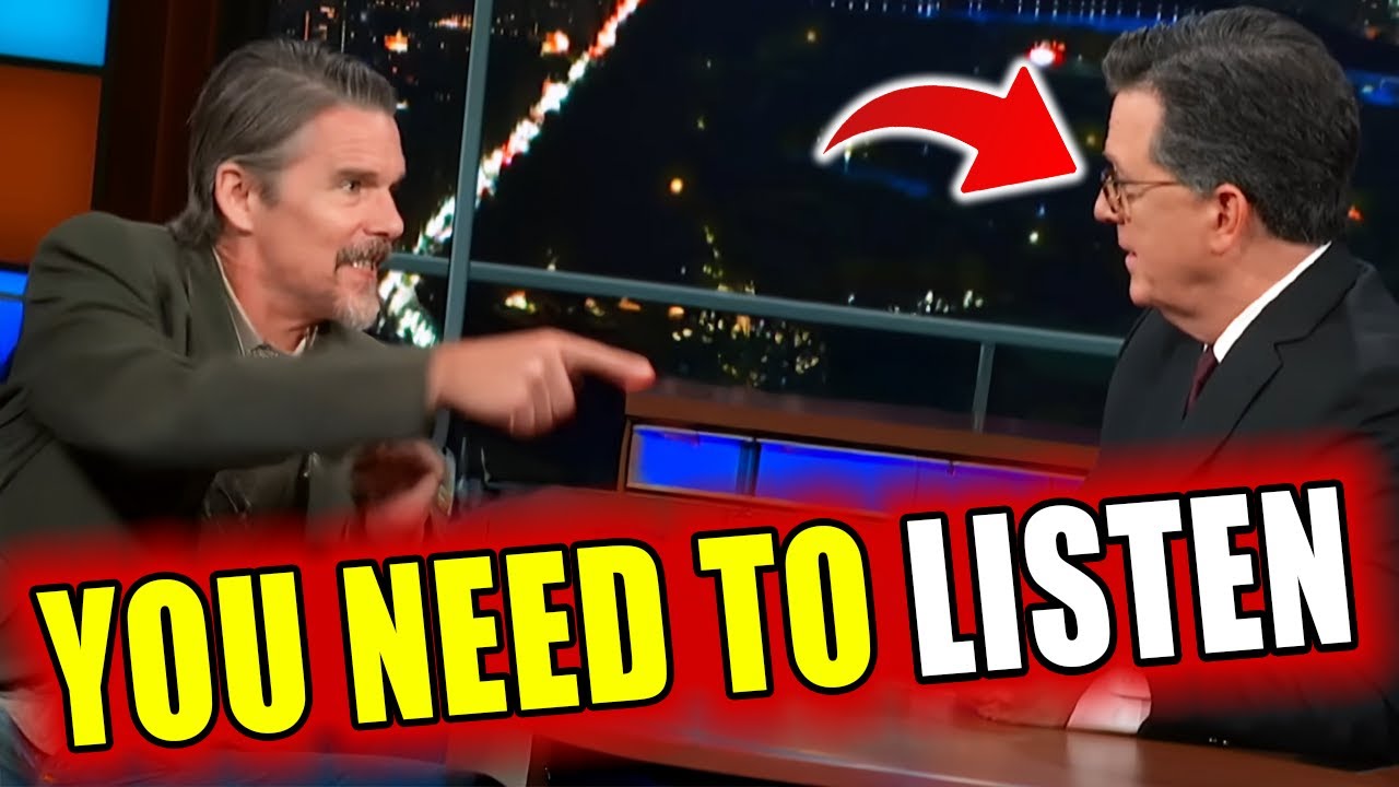 'God is 100% REAL' - Ethan Hawke SLAMS Atheist Hollywood After SHOCKING Conversion