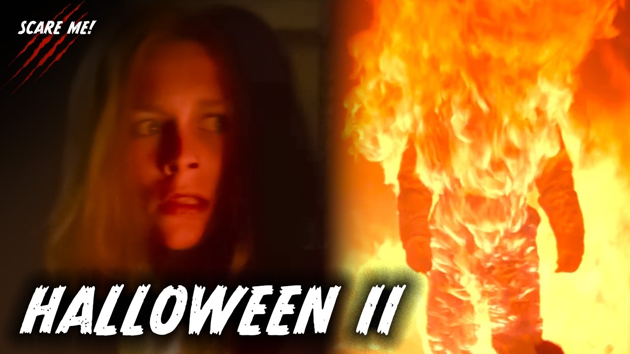 Jamie Lee Curtis Escapes Michael Myers﻿ | Halloween II (1981)