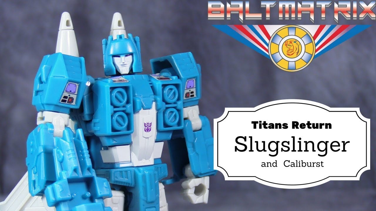 VIDEO REIVEW: Transformers Titans Return Slugslinger