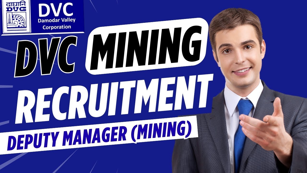 DVC MINING RECRUITMENT 2025 | HIGH PAYING PSU JOB|