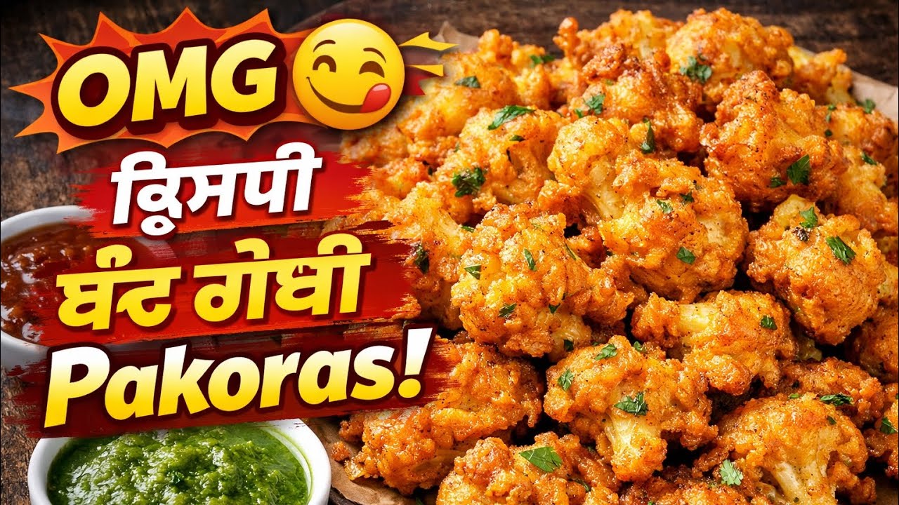 OMG 😋 ਬੰਦ ਗੋਭੀ Pakoras | Crunchy & Delicious!