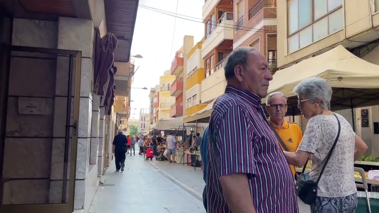BIGASTRO STREET MARKET, COSTA BLANCA, SPAIN
