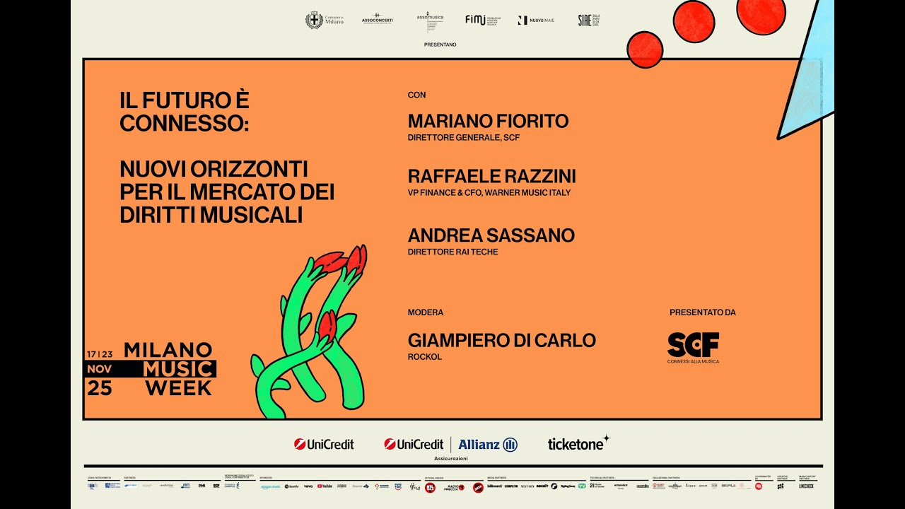 Il futuro &egrave; connesso: nuovi orizzonti per il mercato dei diritti musicali