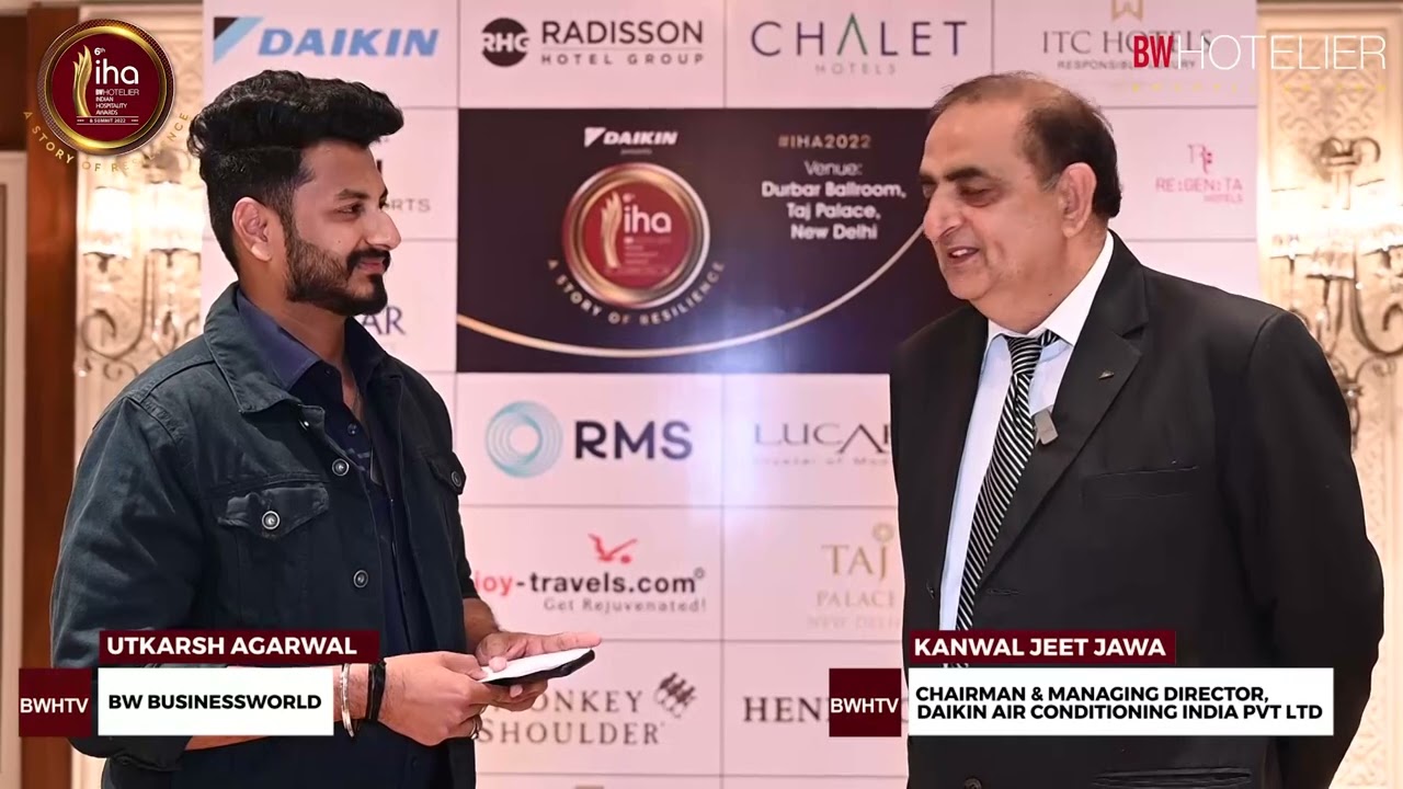 IHA-2022 | Kanwal Jeet Jawa, Chairman & Managing Director, Daikin Air Conditioning India Pvt Ltd