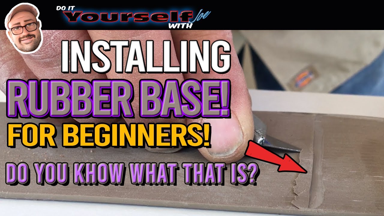 Rubber Base, How To Install Rubber Base