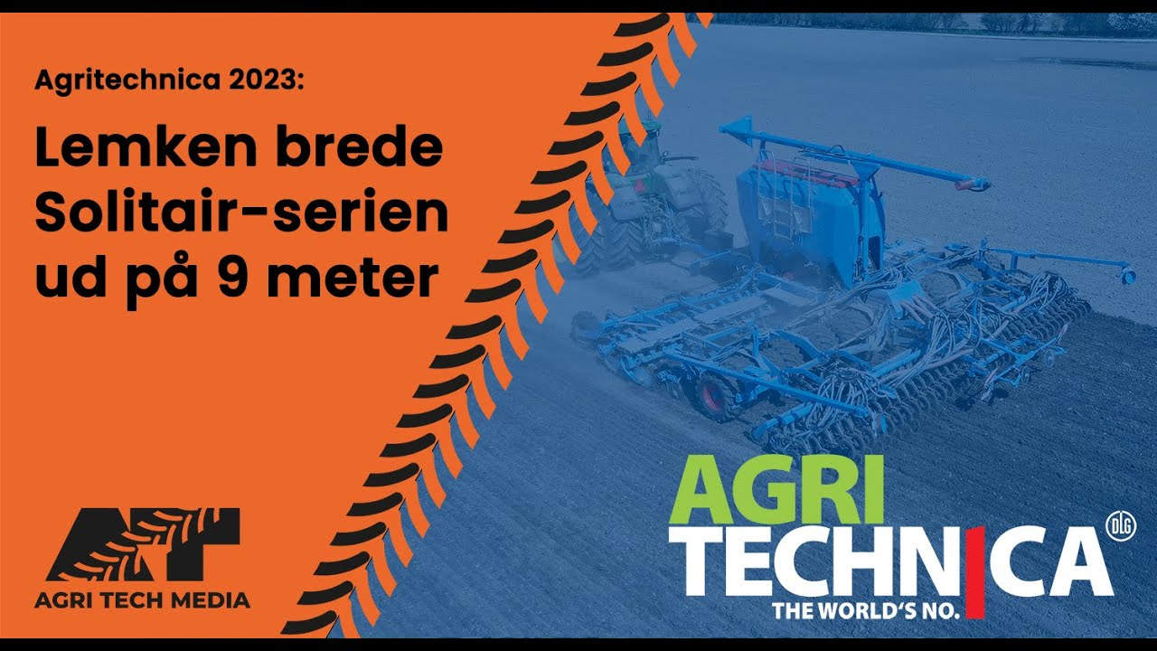 🇩🇰 Lemken breder Solitair-serien ud på 9 meter