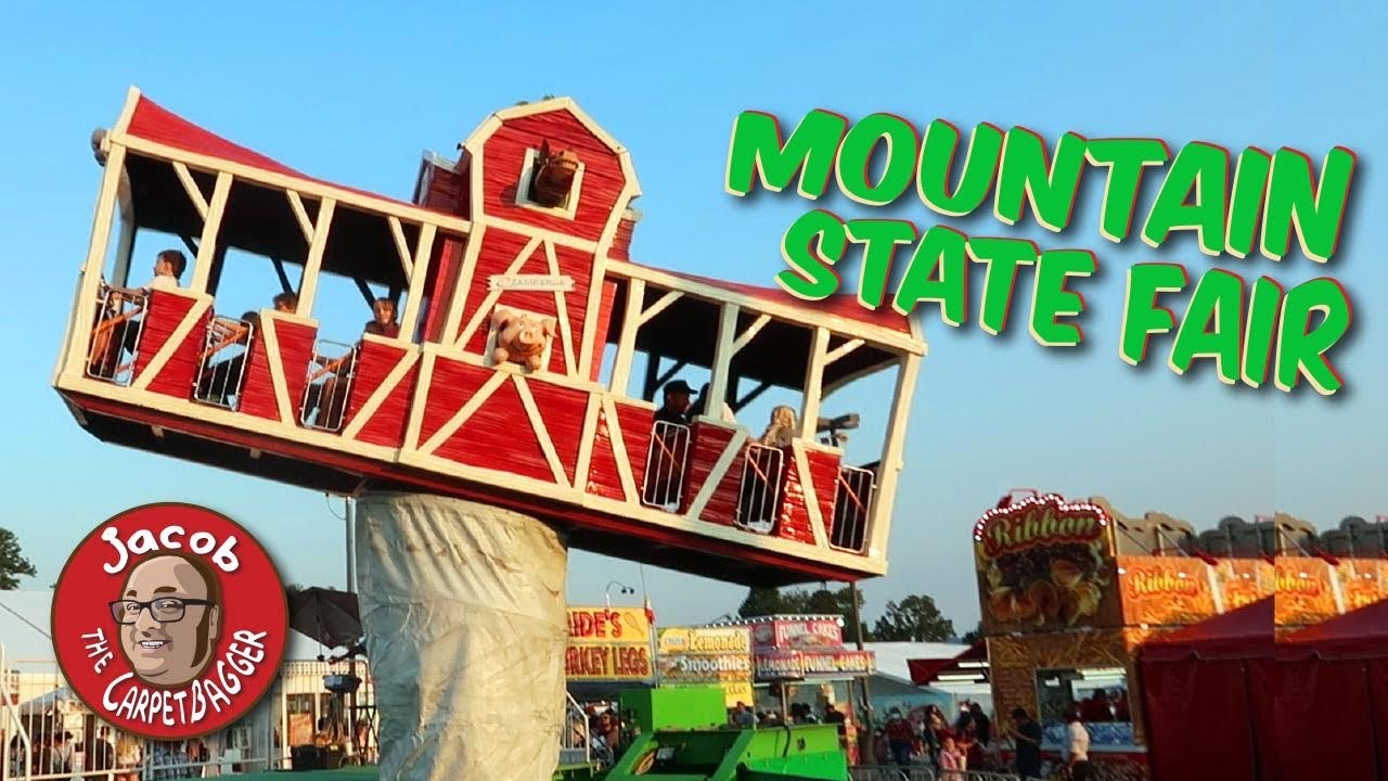 Riding Wild Carnival Rides at The NC Mountain State Fair - 2021