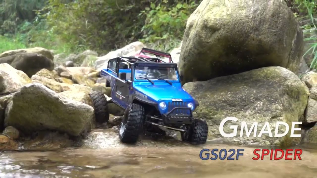 Gmade 1/10 GS02F SPIDER PORTAL TS KIT ll Off Road Adventure #2