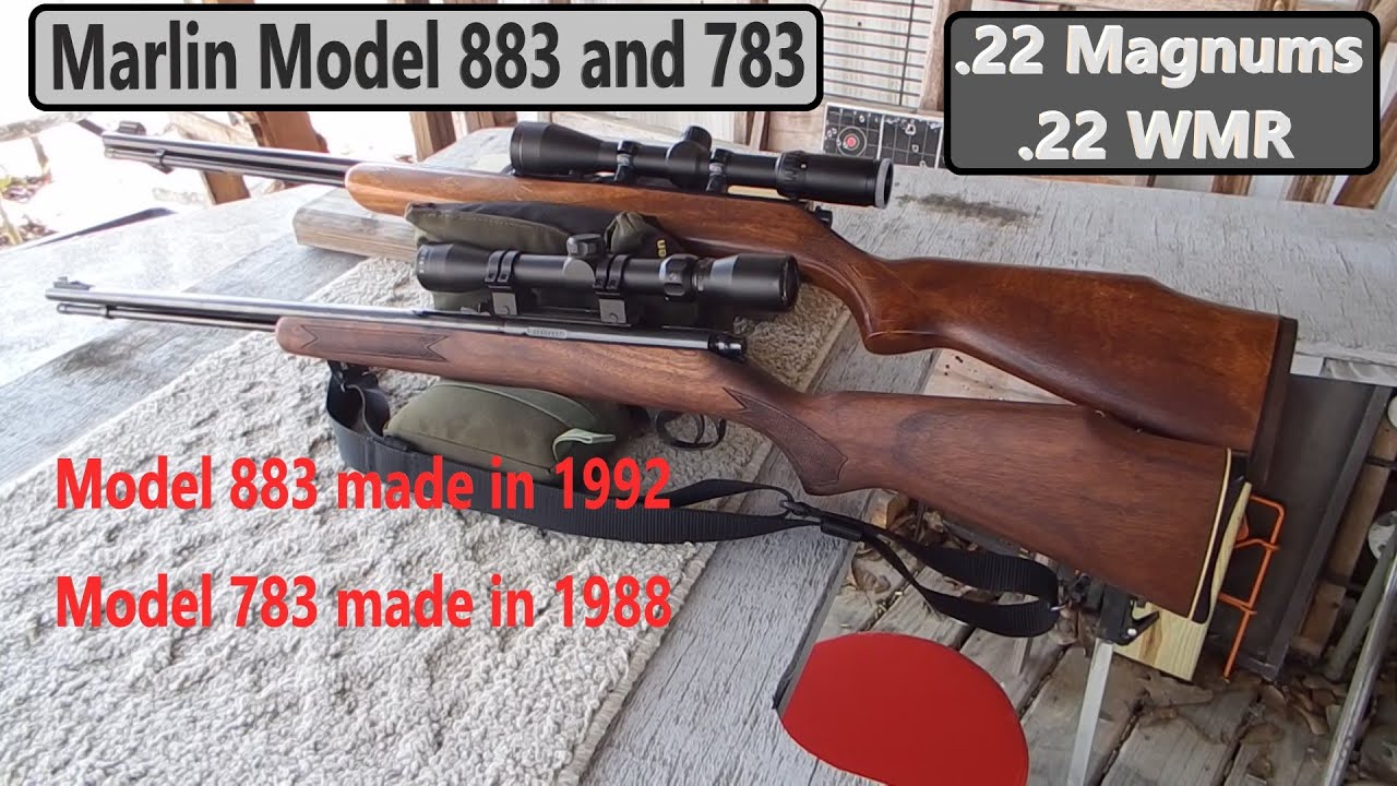 Марлин 783 и 883 22 WMR