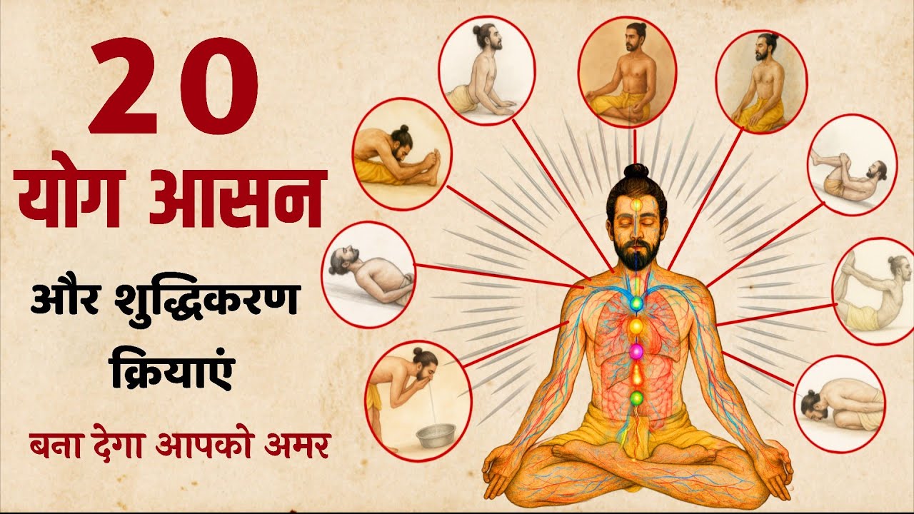 सम्पूर्ण योग विधि जानिए, सीखिए और कीजिए, मरते दम तक कभी बीमार नहीं पड़ेंगे | SaaTwik