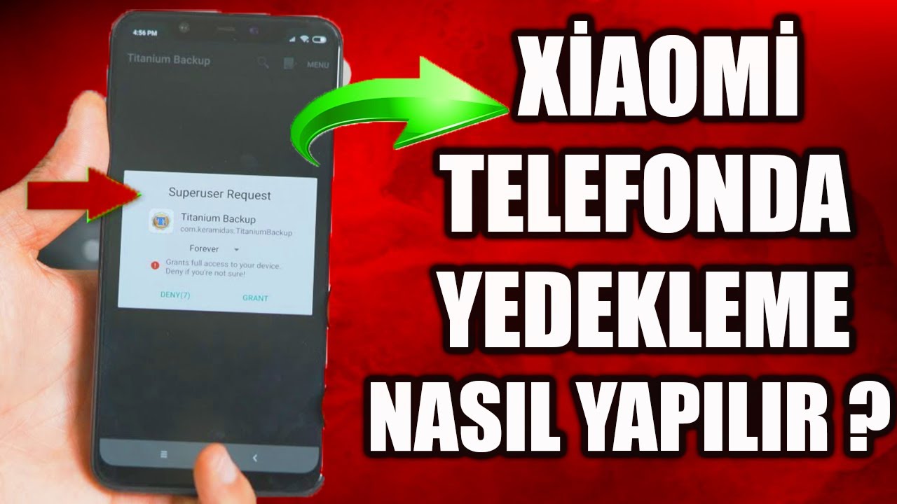 XİAOMİ TELEFONDA YEDEKLEME NASIL YAPILIR ? ( &Ccedil;OK BASİT)