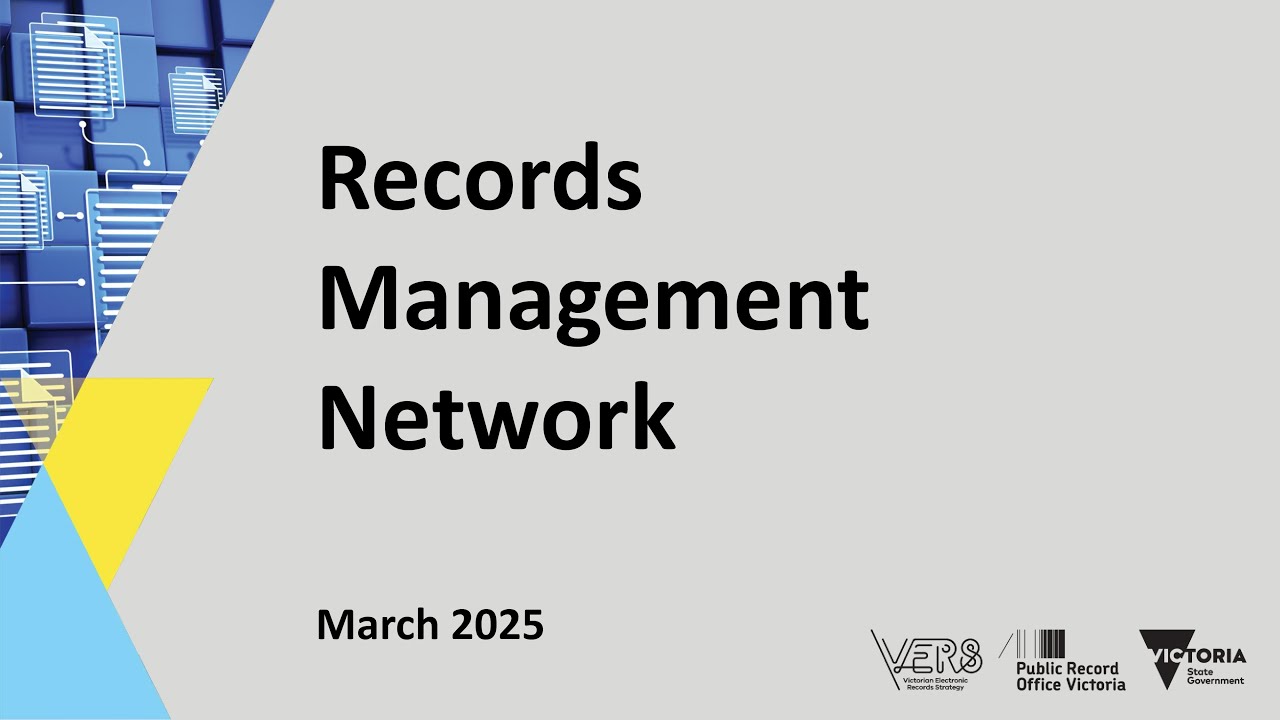Records Management Network March 2025
