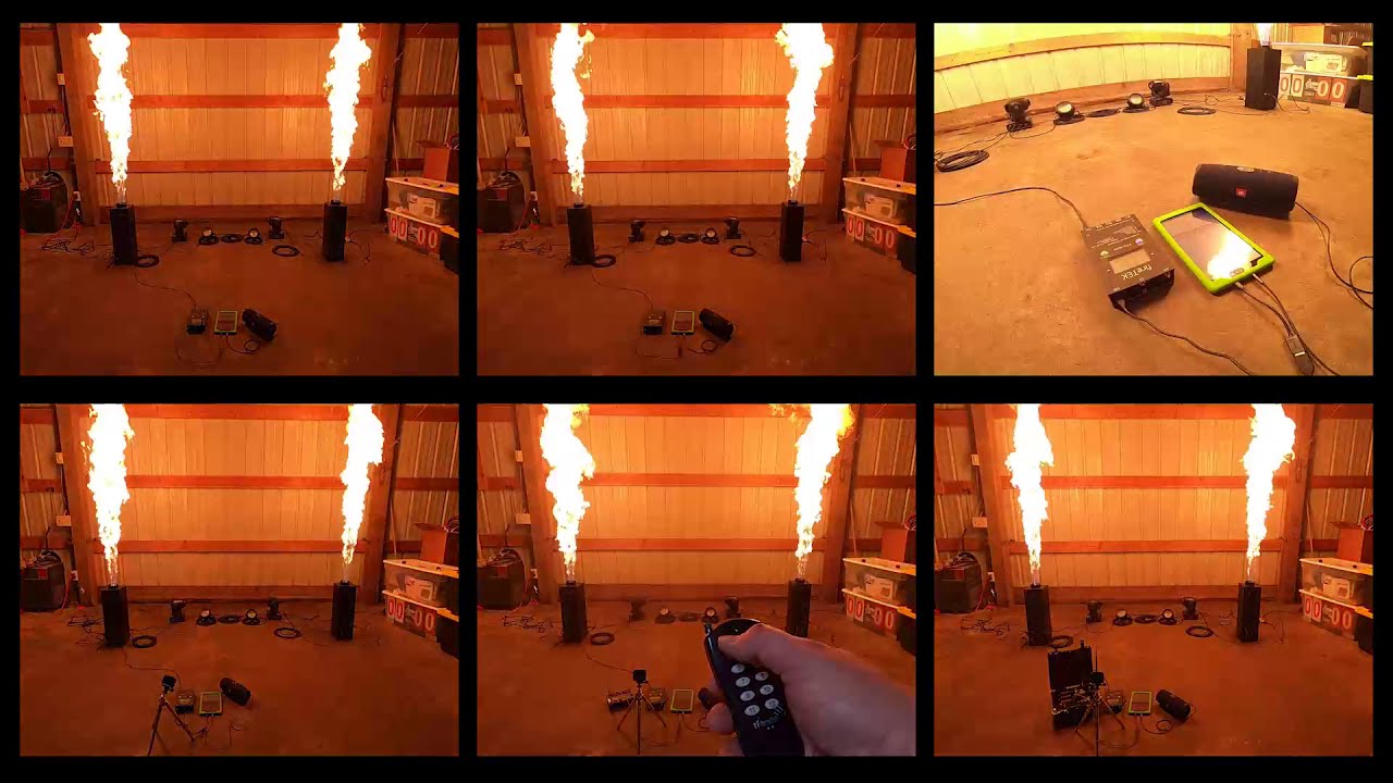 Add DMX Flames to Any Show with Any System