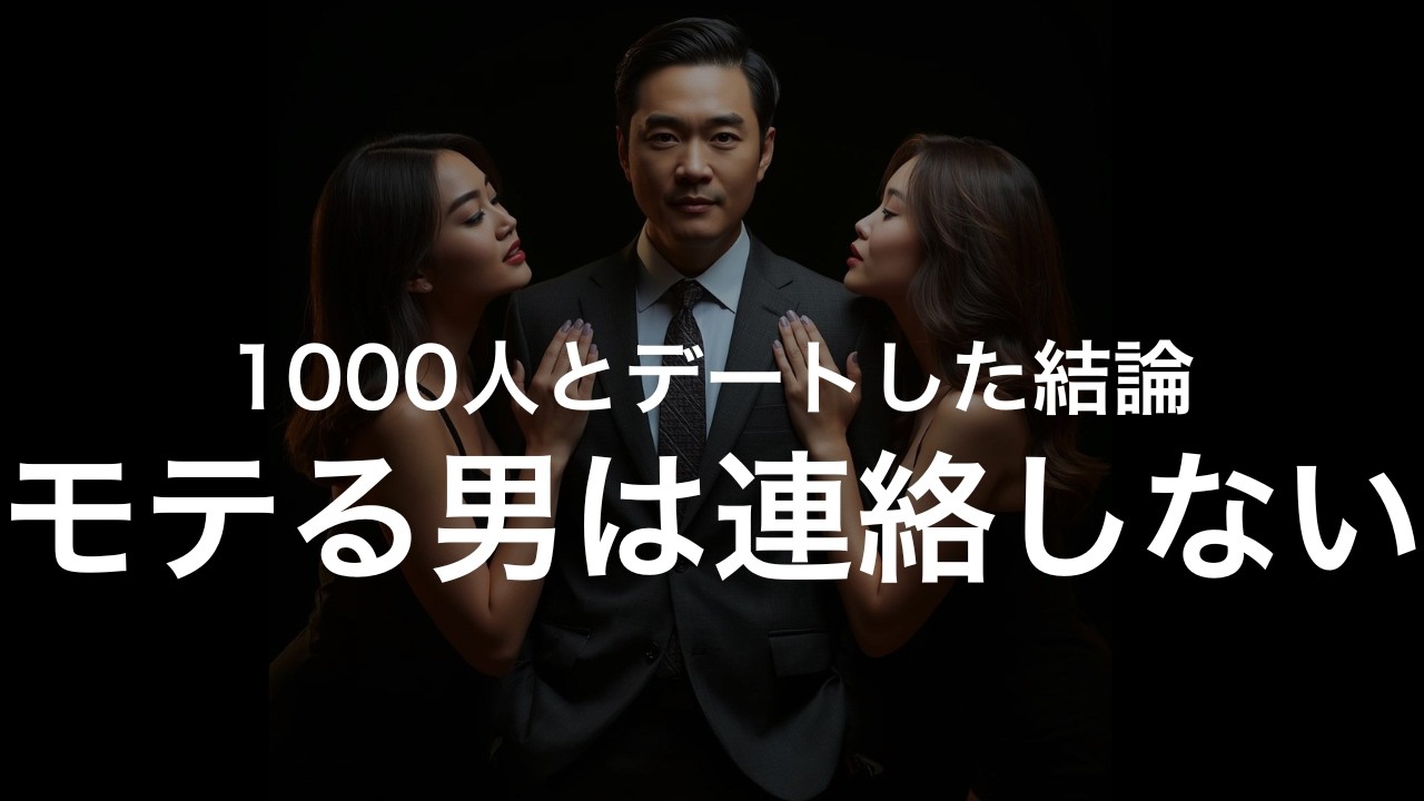【逆説】連絡しないほど女が追ってくる理由