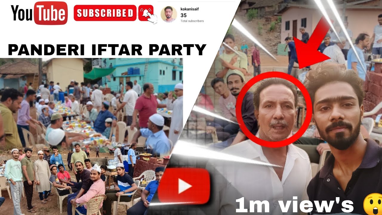 PANDERI IFTAR PARTY|MANDANGAD|RATNAGIRI ❤️ #kokan #mandangad #vlog #KOKANISAIF13 #konkan