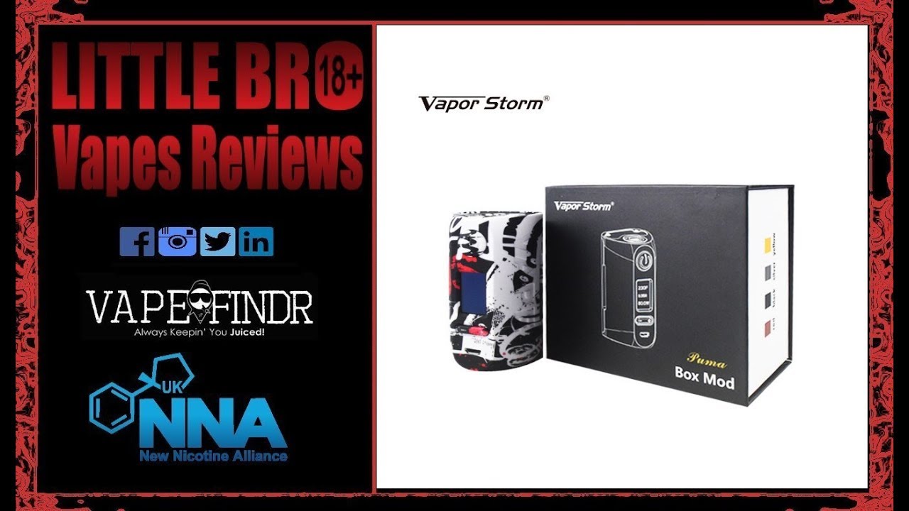 puma 200w box mod from vapor storm