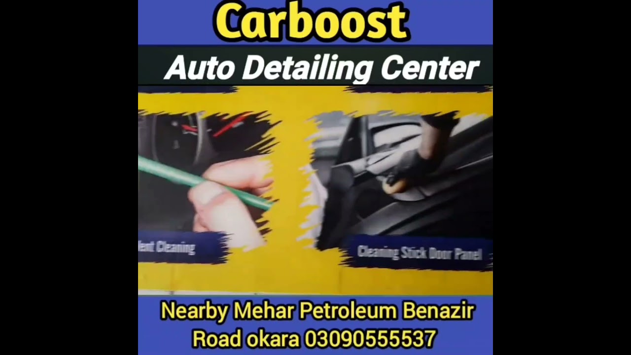 Carboost Auto Detailing Centre ! Home Services Available