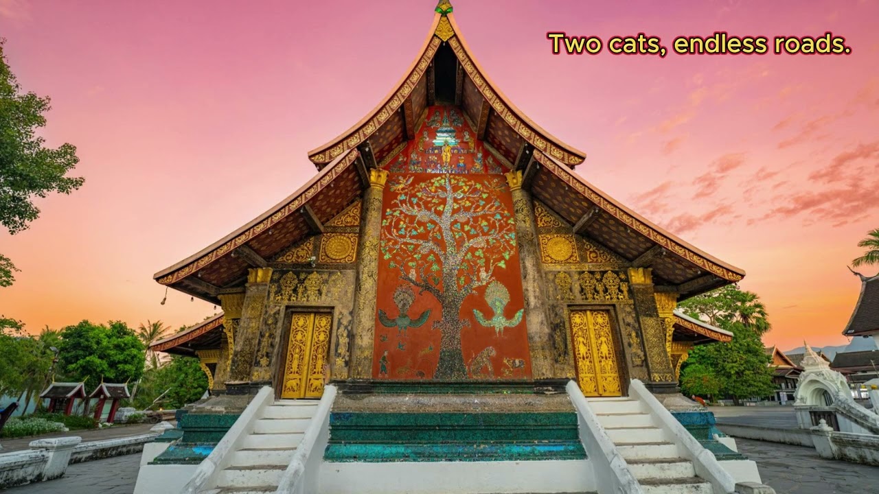 Cầu vồng bất ngờ ở Luang Prabang khiến tôi ngỡ ngàng!