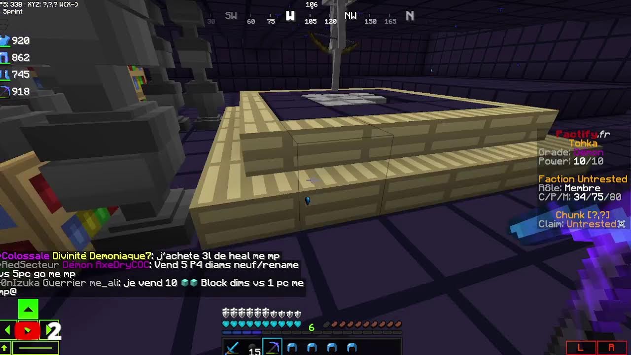 (Live Pactify) Que Du Farm Et Tu Pvp