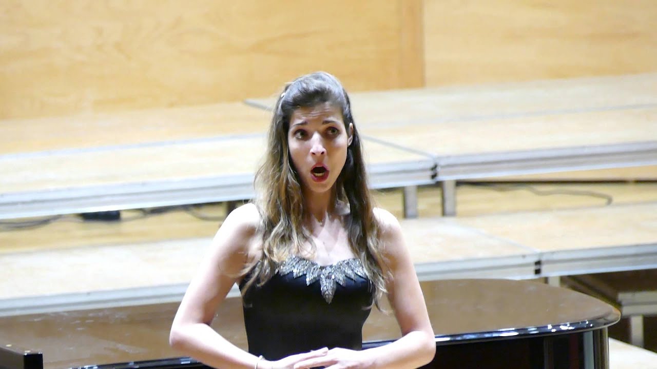 Soprano Monica SCHWARTZ performs 