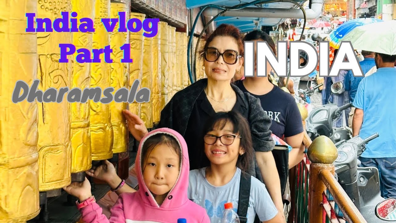 Visiting India after 10 years, part 1, our India vlog, #travel  #india #tibetan #tibetanvlogger