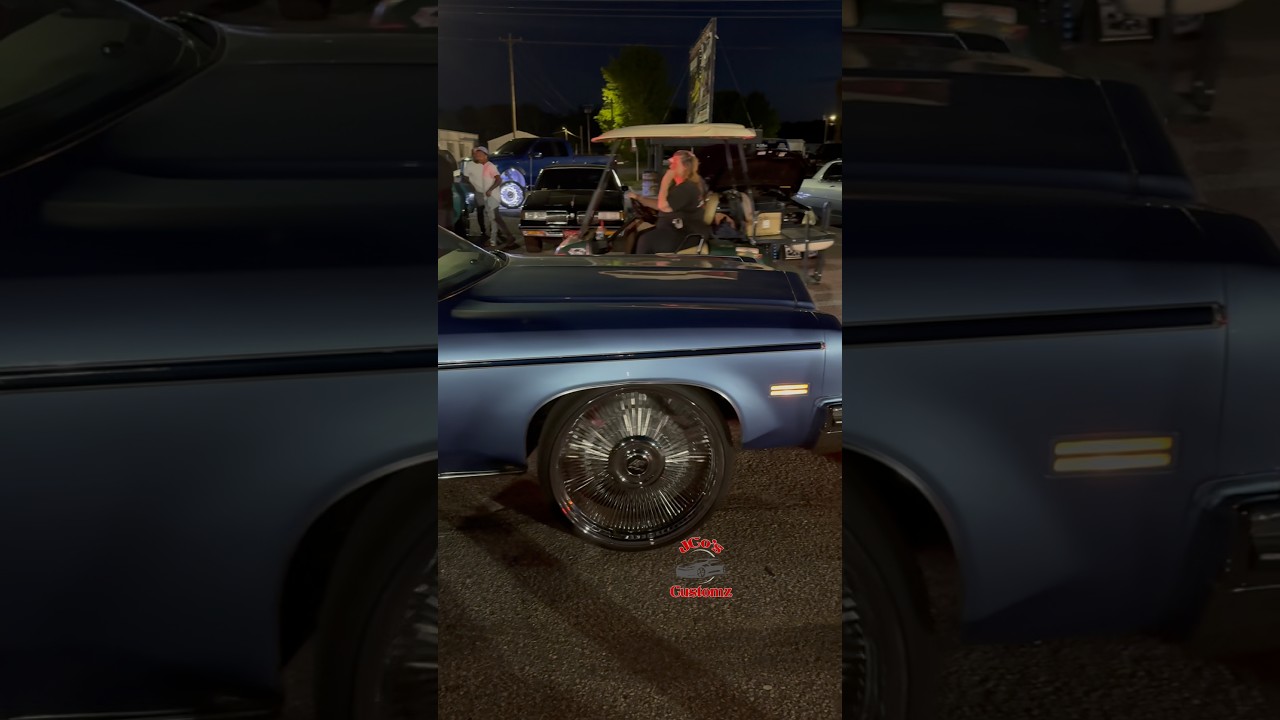 Convertible Delta 88 Royale tuckin 26’s 🔥