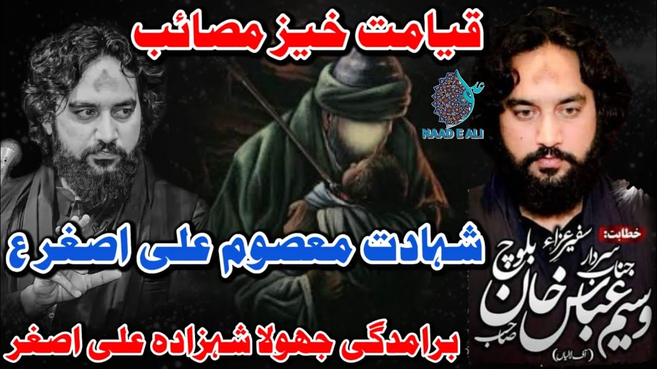 Zakir Waseem Abbas Baloch |6 Muharram 2025| Majlis Shahadat Shahzada Ali Asghar a.s.