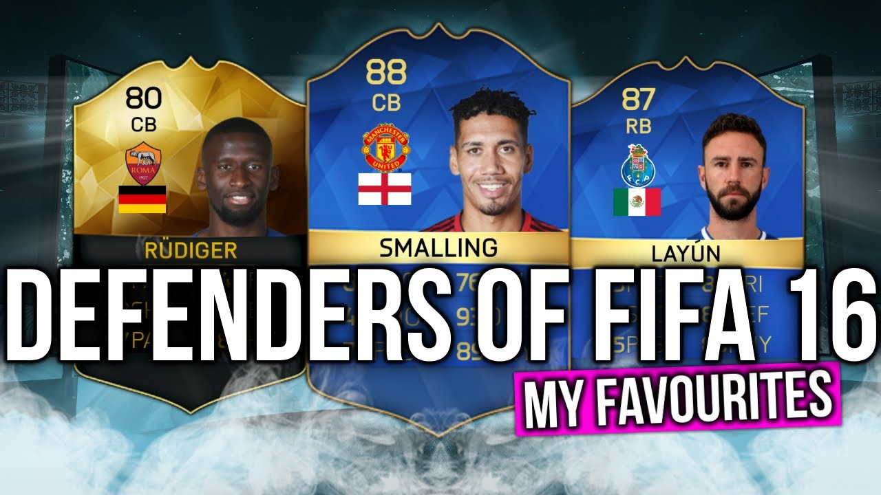 BEST LB IN FIFA HISTORY | MY FAVOURITE DEFENDERS IN FIFA 16