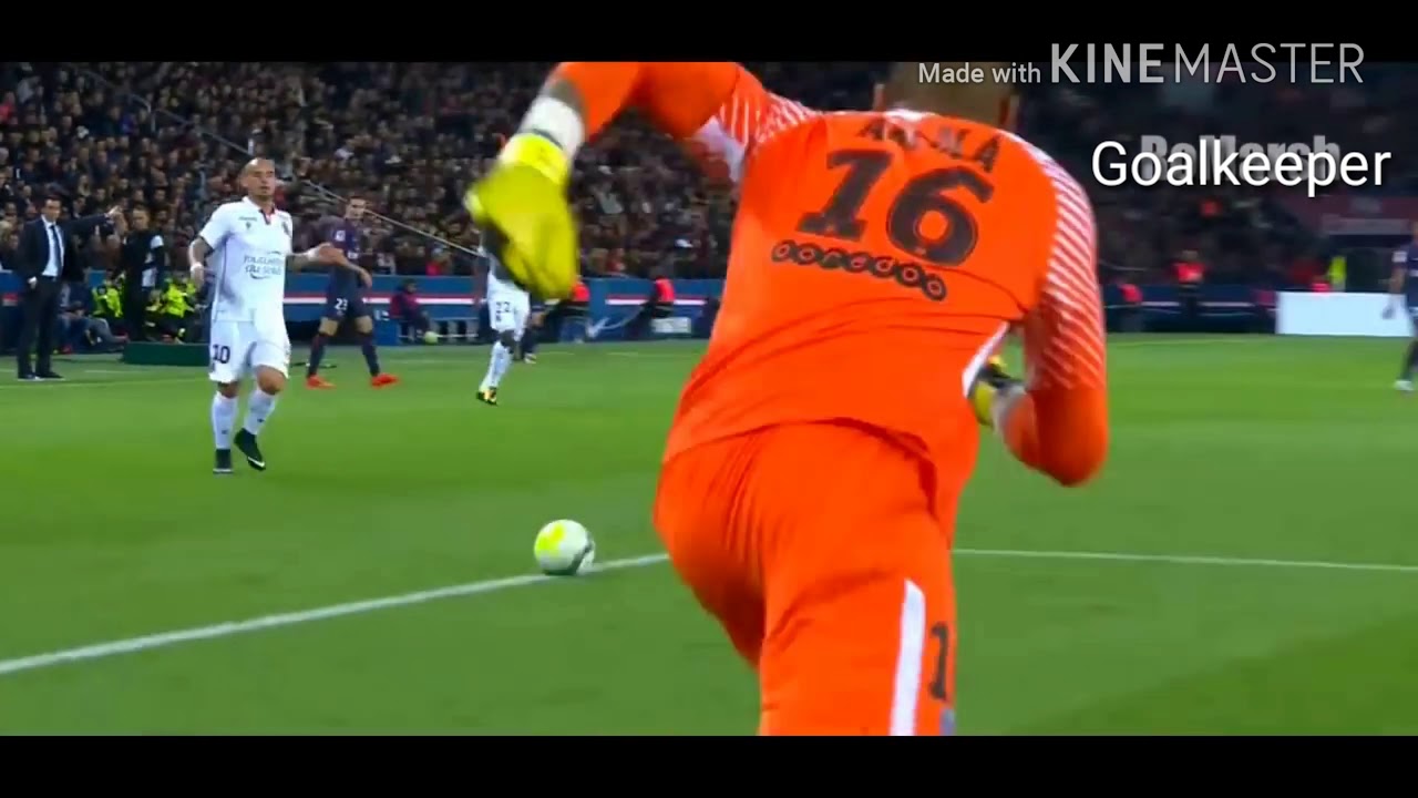Alphonse Ar&eacute;ola amazing saves 2017/2018