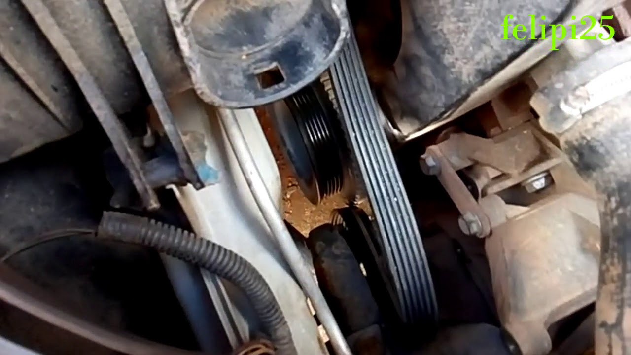 Como trocar o rolamento, do tensor da correia do alternador do celta
