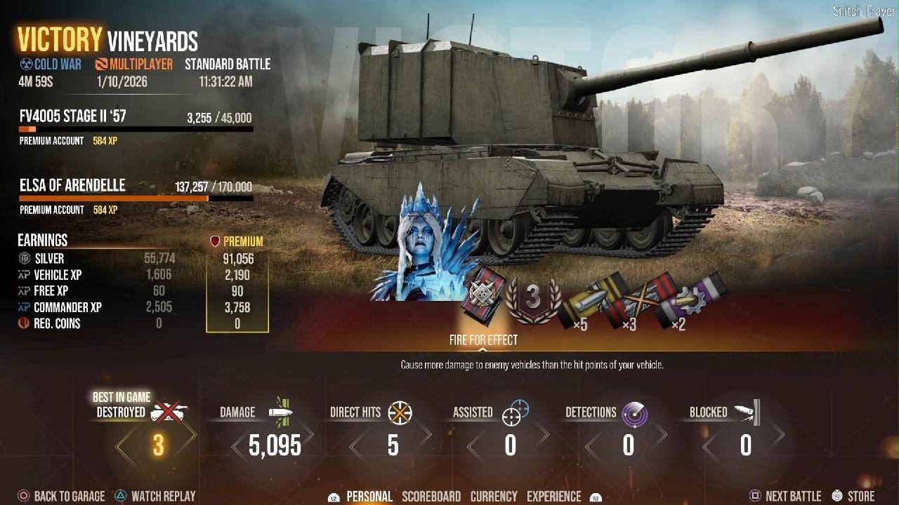 World of Tanks - FV4005 - Epic Gameplay